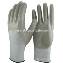 NMSAFETY half coated nitrile gloves